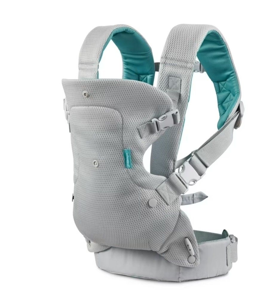 Infinito Gray & Teal Baby Carrier 