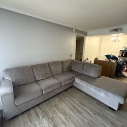 Grey Sectional Couch