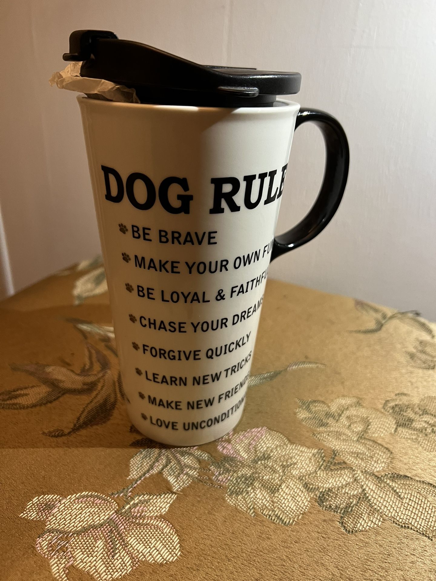 Dog Rules mug