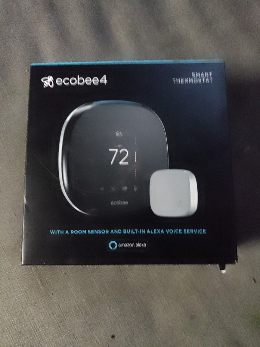 Ecobee4 Smart Thermostat With Room Sensor