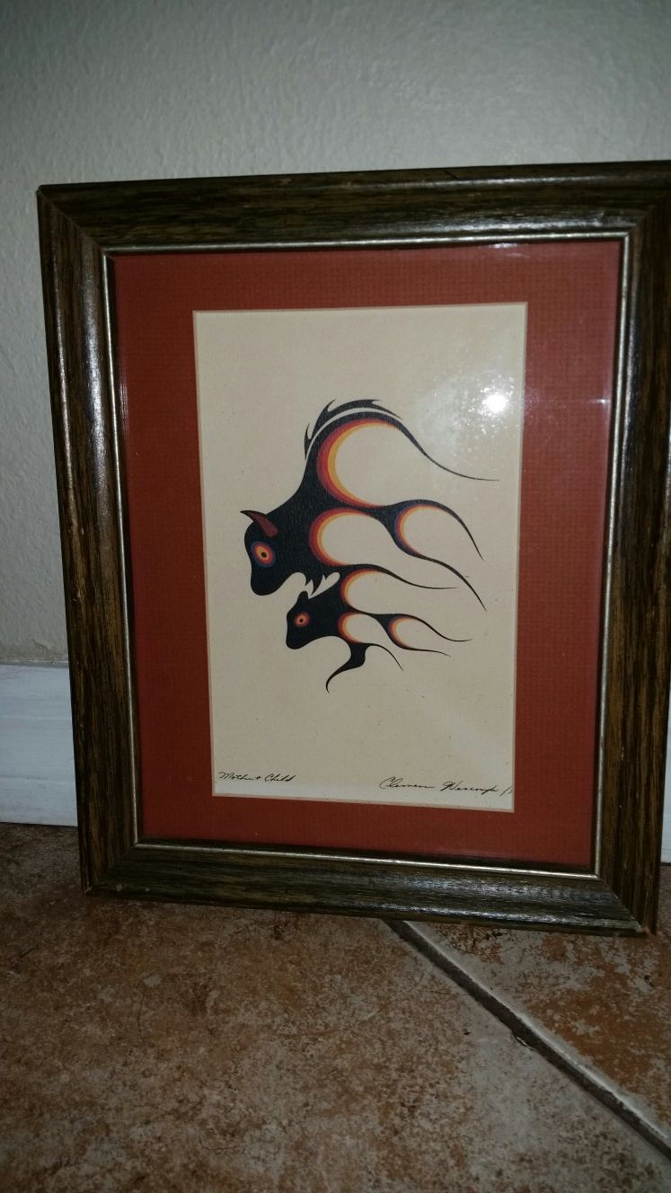 Mother and Child print by Clemence Wescoupe