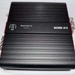 3000 Watts RMS Monoblock Subwoofer Amplifier 