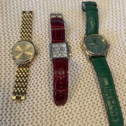 Three Oversized Women’s Watches
