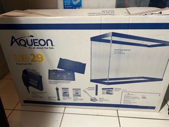 Aqueon 29-Gallon LED Aquarium Kit - Never Used, Open Box