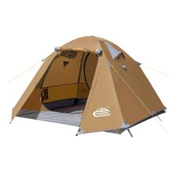 2-3 Person Windproof Camping Tent, Windproof Backpacking Tent, Hiking Tent, Hunting Tent, Motorcycling Tent, Cycling Tent