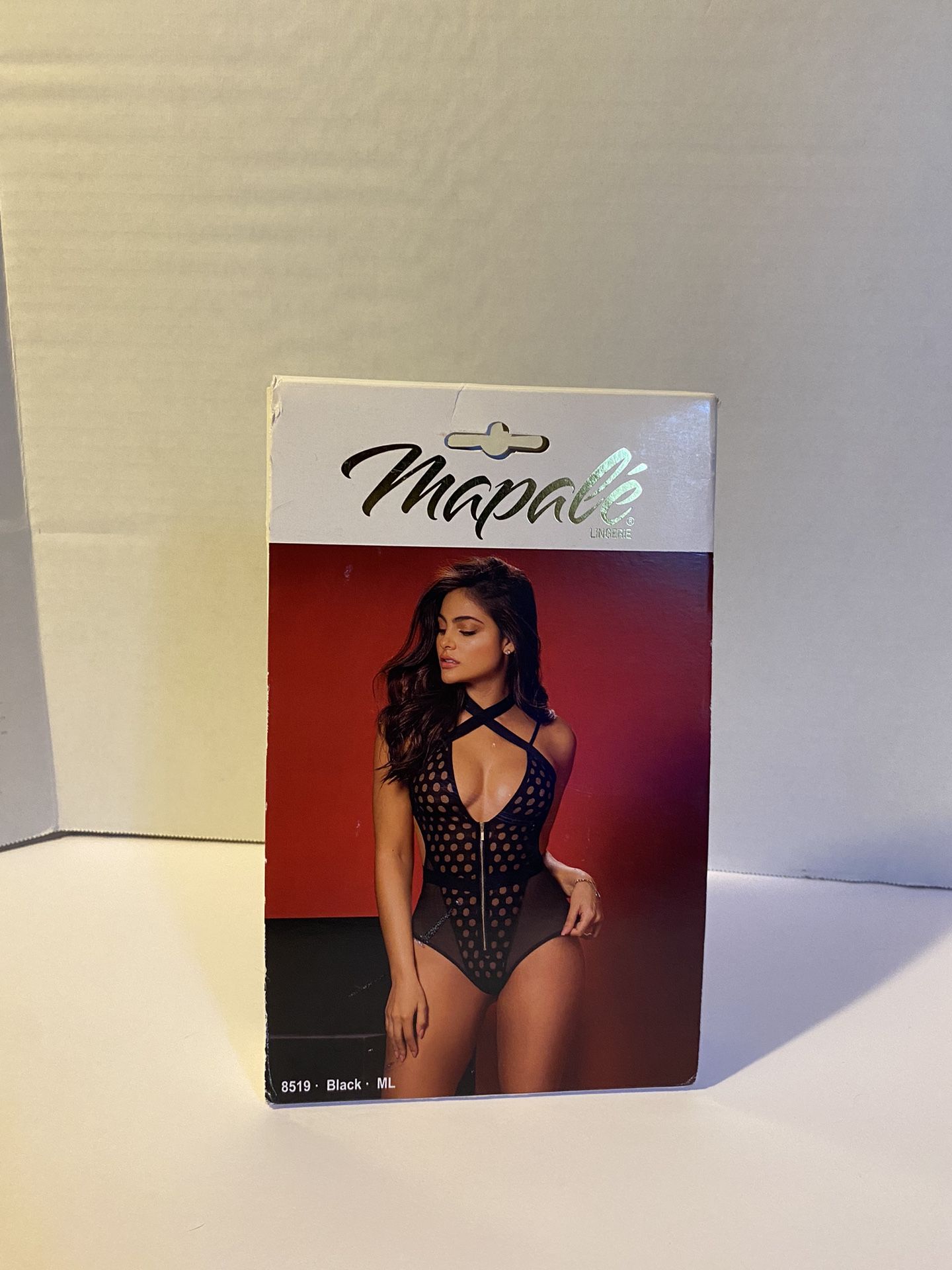 Mapalé Black Lingerie Bodysuit