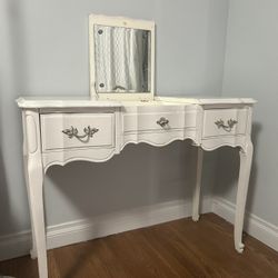 french provincial style antique vanity