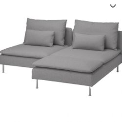 Grey IKEA SÖDERHAMN Couch 