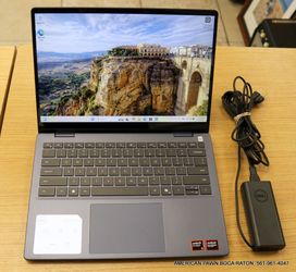 Dell Inspiron 14 2-in-1 7445 14" FHD+ Touch Laptop Ryzen 5 8640HS 8GB 512GB Midnight Blue 