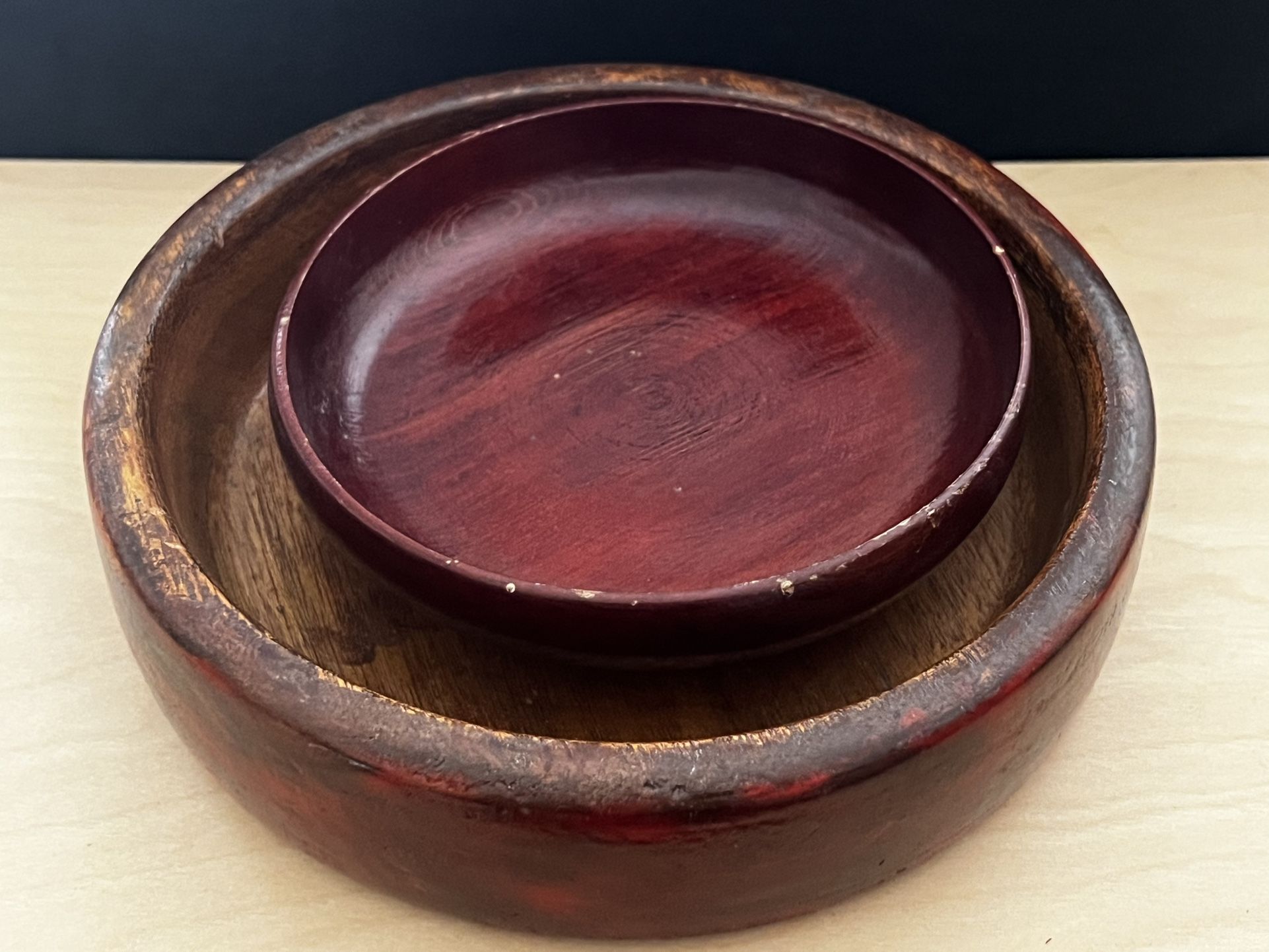 MCM Wooden Bowls