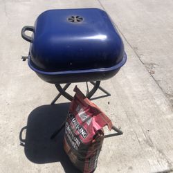 Charcoal Barbecue Grill & Charcoal 