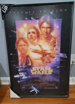 Star Wars Special Edition 1997 Framed Movie Poster