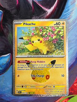 Pikachu #33 Pokemon TCG 30th Celebration Anniversary