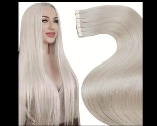 Blonde Platinum Hair Extensions