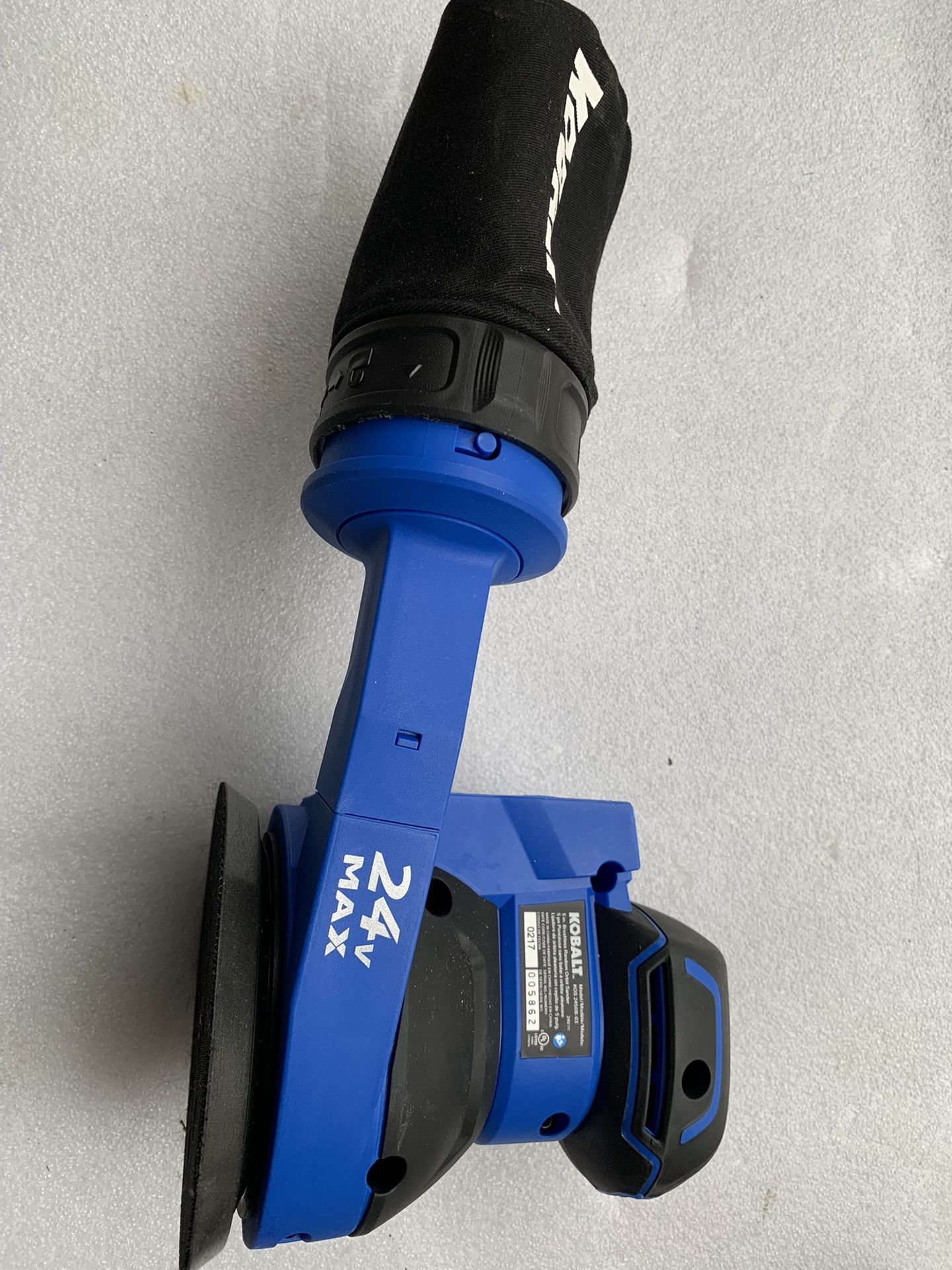 Kobalt 24v orbital sander deals