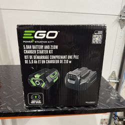 EGO POWER+ 56 -Volt, 5 Ah Lithium Ion (Li-ion) Battery/Charger $369plus tax at Lowe's
