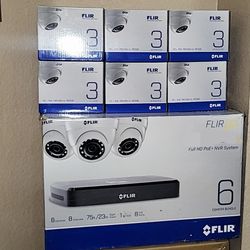 6 CAMARAS D SEGURIDAD-SURVEILLANCE SYSTEMS