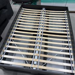 Bed frame, Black, Queen Size 