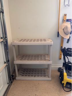Garage organizer stand