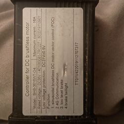36v e bike/scooter controller