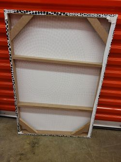 Masterpiece Art Gallery CLUSTERED Dots B Abstract Canvas ART Print-Multi-color. Retails For $152.94