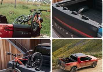 Rivian Tailgate Pad – Fits R1T, Holds 4 Bikes – Brand New in Box