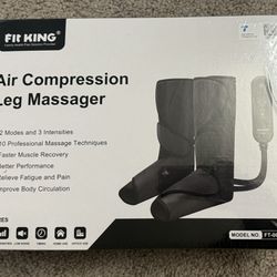 New Unboxed Air Compression Leg Massager