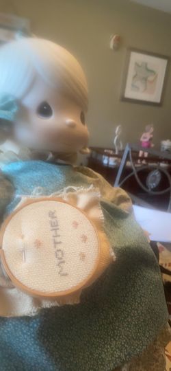 Mother dear sew precious moments doll 16 inches