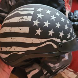 Helmet, Gloves And Vest