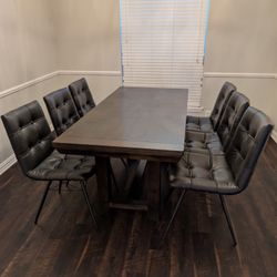 Dining Set With 8 Chairs 