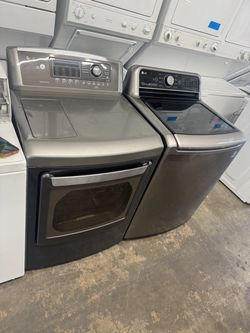 Used LG Washer and Gas Dryer Top Load