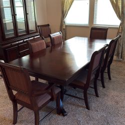 Dining Table With Hutch