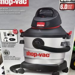 New 8 Gallon Shop Vacuum 
