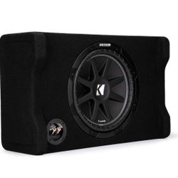 KICKER Comp 12" (30cm) Subwoofer in Down Firing Encl, 4-Ohm; RoHS Compliant


