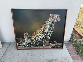 Large Pairing Leopard And Cub