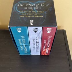 Wheel Of Time Boxed Set - Books 1-3