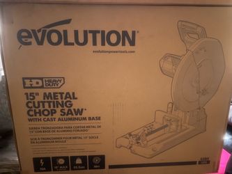 Evolution 15" Metal Cutting Chop Saw S380