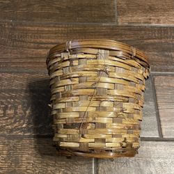 Wicker Basket For Plant Houseplant