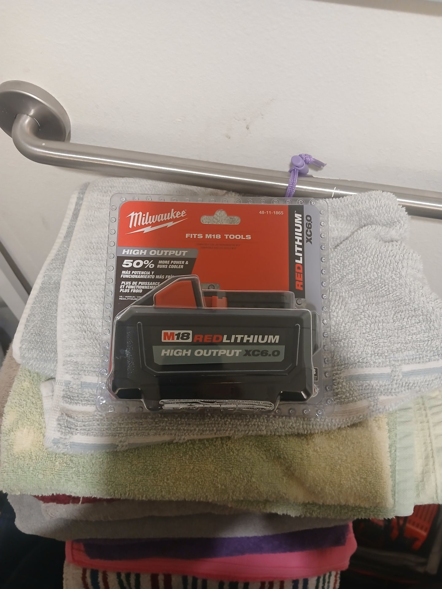 MILWAUKEE HIGH OUTPUT XC6.0 BATTERY