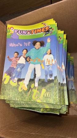 McDonald's Fun Times Activity Books Lot