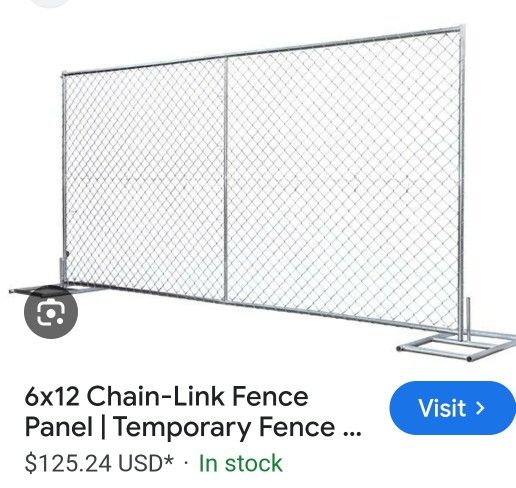 6×12 Fencing Panels 