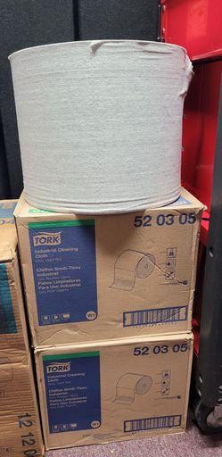 Tork Industrial Cleaning Cloth Grey Giant Roll