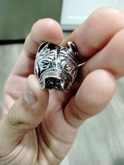 Dog Head Ring 