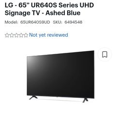 LG 65UR649UD Ultra HD Signage TV