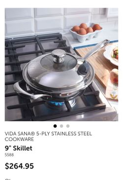 Princess House Vida Sana 9" Skillet