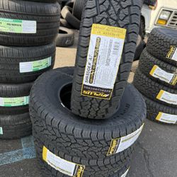 🚨‼️vendo Set De Llantas 235 75 15 Aplus Tires Allterain 