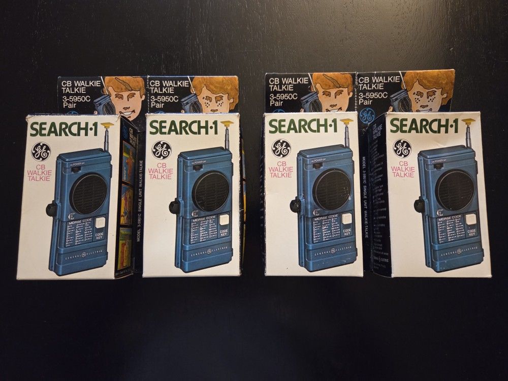 FOUR CB WALKIE TALKIES - NEW