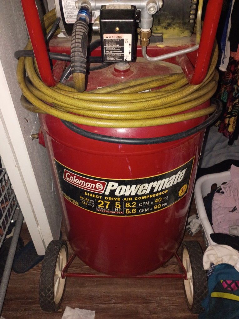 Coleman power mate air compressor