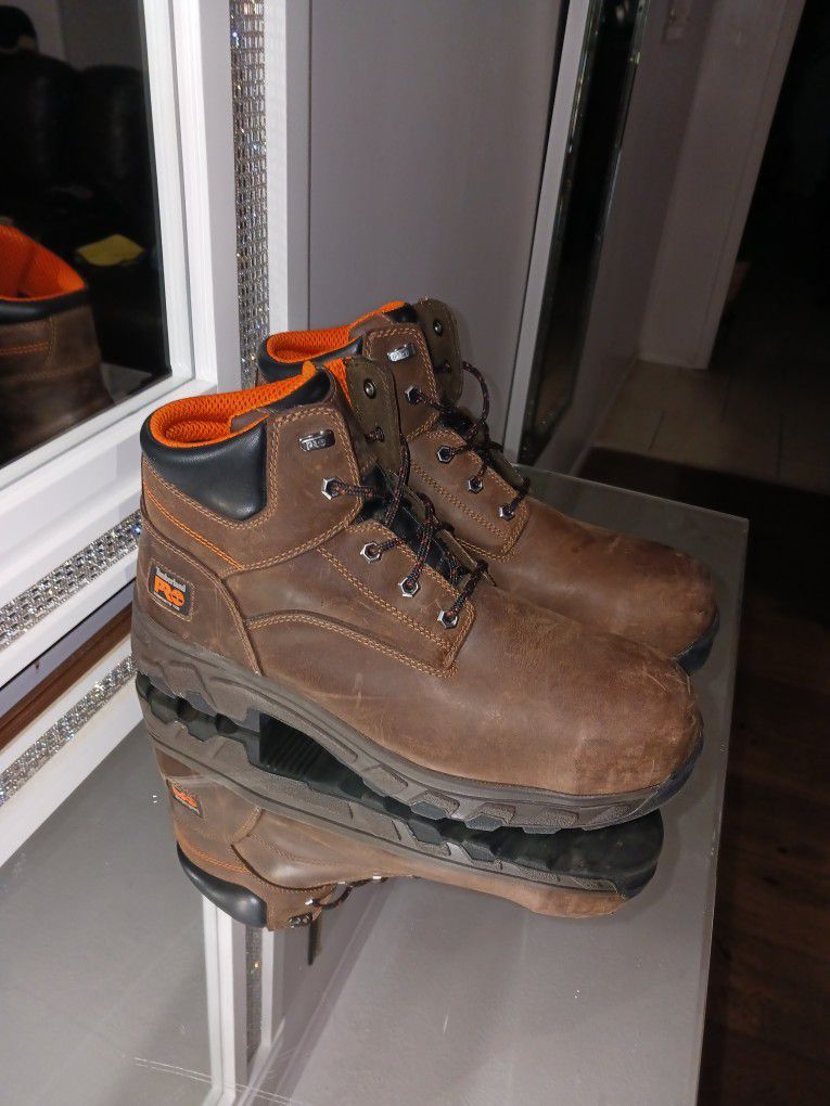 Timberland Pro Steel Toe Boots 