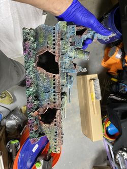 Aquarium sunk boat decoration